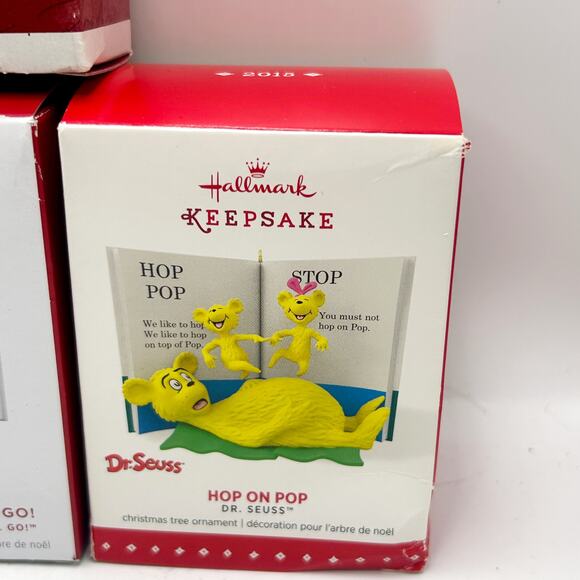 Hallmark Keepsake Dr. Seuss Christmas Ornament Lot of 4 w/ Boxes EUC - Picture 5 of 9